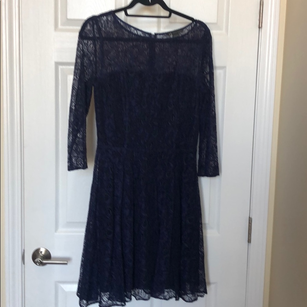 Purple Lace Dress Size 6